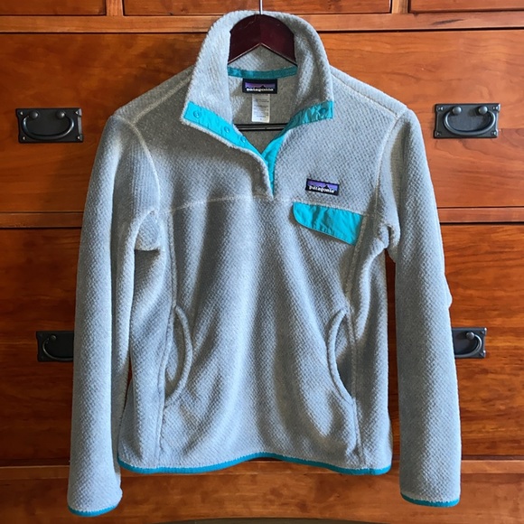 Patagonia Sweaters - Patagonia Re-Tool Snap-T Soft Fleece Pullover Quarter Snap Pocket Sweater Jacket